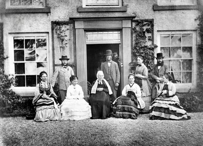 Portrait de famille victorienne - British Photographer